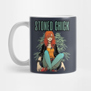 Stoner Girl 420 Canabis Mug